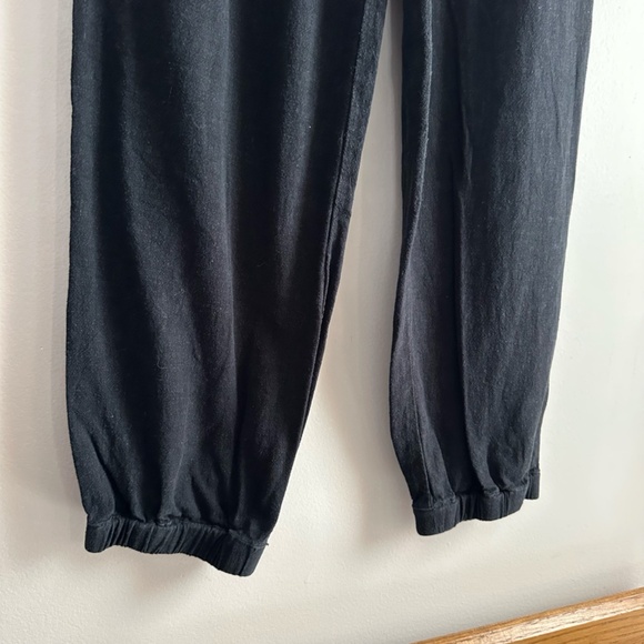 Anthropologie •‎ Linen Relaxed Jogger Ankle Pants - Picture 2 of 8